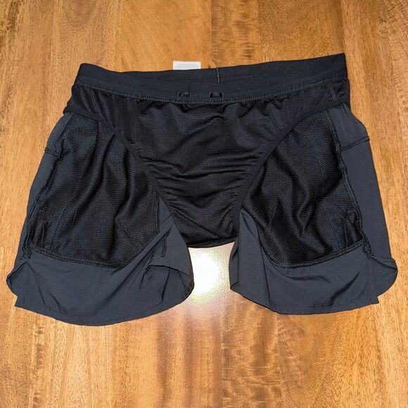 Nike Dri‑FIT Stride 5″ Running Shorts Men’s M Black, Brief‑Lined - Picture 5 of 7